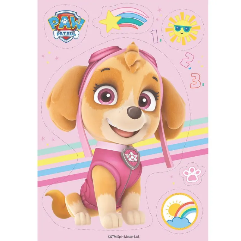 Sale Cerf Dellier Silhouettes en azyme Pat Patrouille Stella