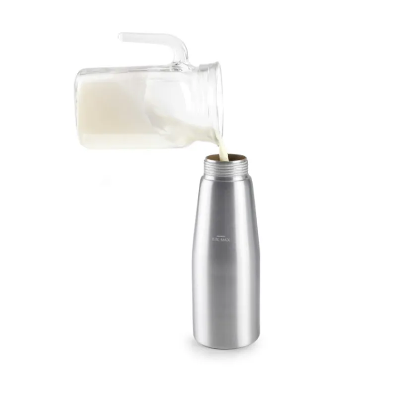 Clearance Cerf Dellier Siphon à crème argent