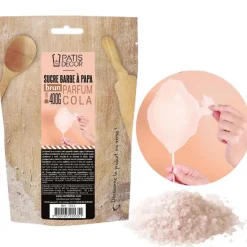 Sale Cerf Dellier Sucre barbe à papa Cola 400 g