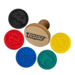 Sale Cerf Dellier Tampons à biscuit silicone Justice League