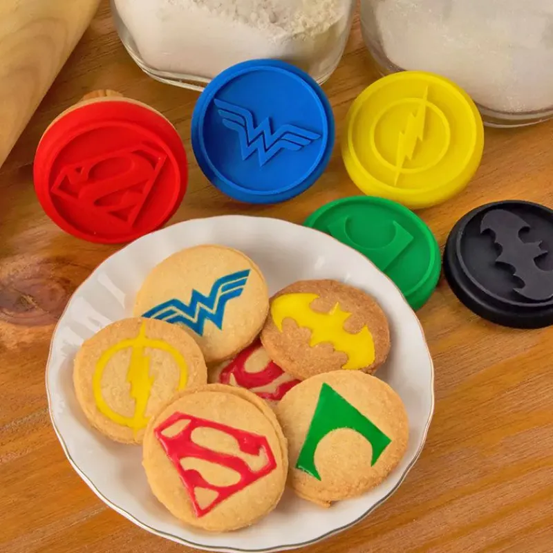 Sale Cerf Dellier Tampons à biscuit silicone Justice League