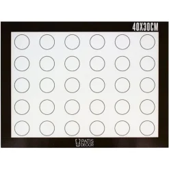 Best Cerf Dellier Tapis de cuisson silicone pour macarons 40 x 30 cm