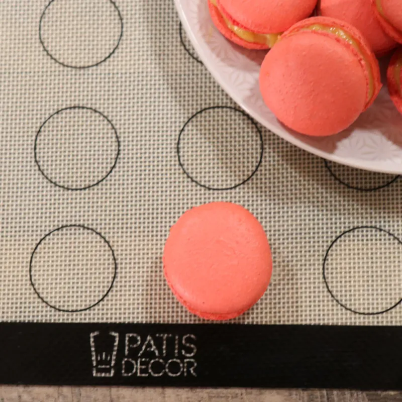 Best Cerf Dellier Tapis de cuisson silicone pour macarons 40 x 30 cm