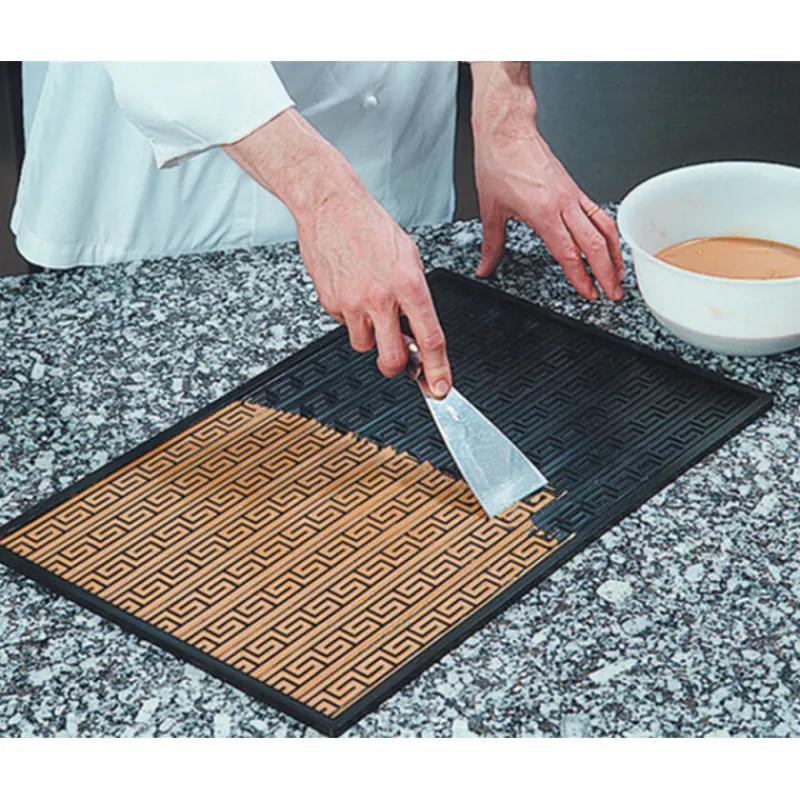 Clearance Cerf Dellier Tapis relief silicone 530x370 grande frise grecque