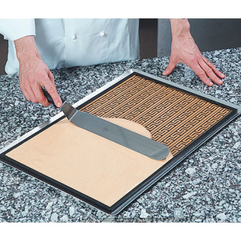 Clearance Cerf Dellier Tapis relief silicone 530x370 grande frise grecque