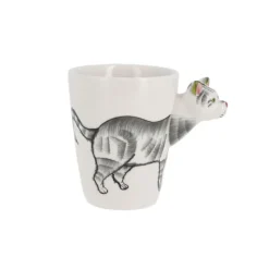 Discount Cerf Dellier Tasse à tête de chat 3D
