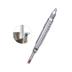 Outlet Cerf Dellier Thermomètre confiseur en verre avec gaine de protection +80 +200°C