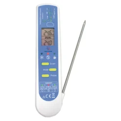 Sale Cerf Dellier Thermomètre DUO infra-rouge sonde repliable IP65 de -55° à +330° c