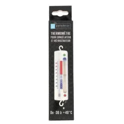Cerf Dellier Thermomètre frigo et congélateur -30°C +40°C