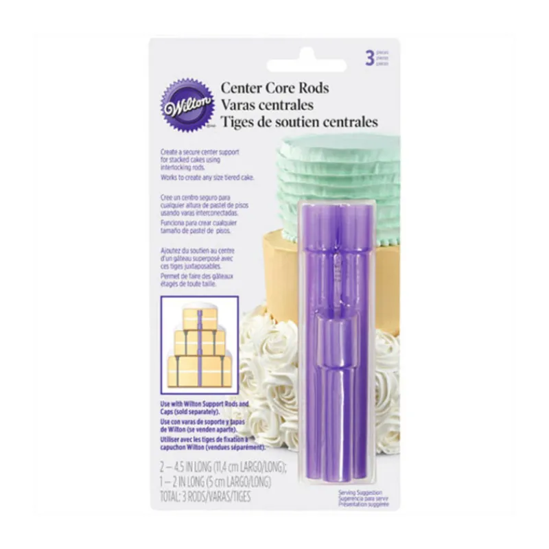 Hot Cerf Dellier Tiges de soutien centrales Wilton (x3)