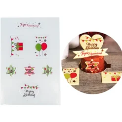 Hot Cerf Dellier Transfert chocolat Anniversaire