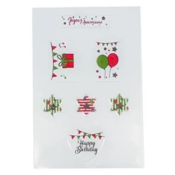 Hot Cerf Dellier Transfert chocolat Anniversaire