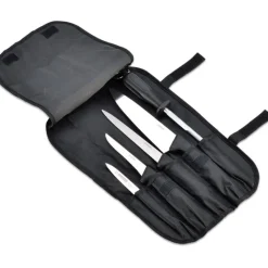 Online Cerf Dellier Trousse à couteaux 7 pièces en nylon noir