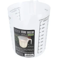 Clearance Cerf Dellier Verre doseur gradué plastique 1 L